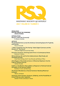 RHETORIC SOCIETY QUARTERLY