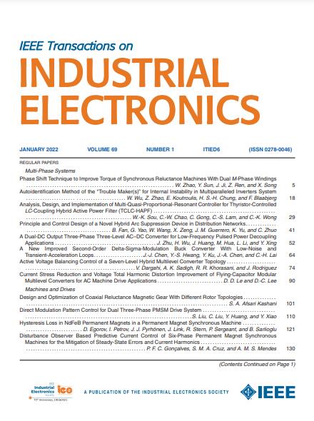 IEEE TRANSACTIONS ON INDUSTRIAL ELECTRONICS