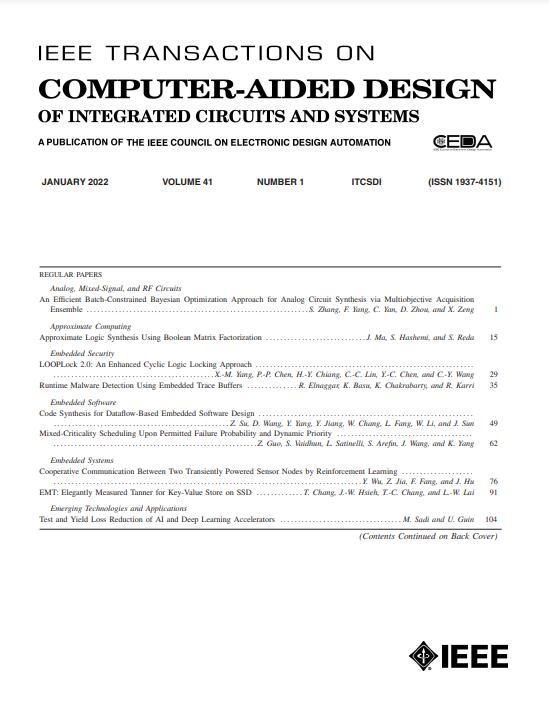 IEEE Transactions on Computer-Aided Design of Integrated Circuits and Systems