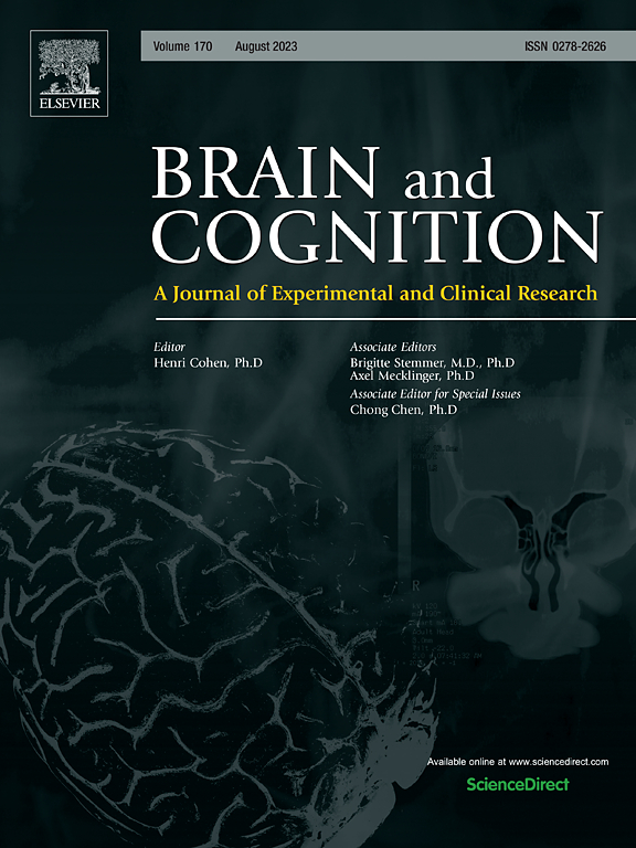 BRAIN AND COGNITION