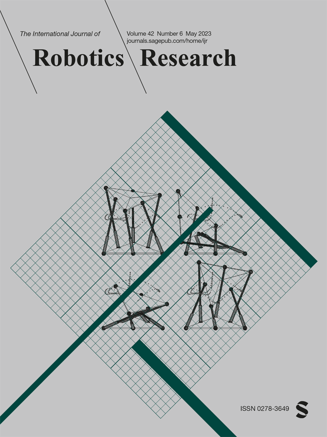 INTERNATIONAL JOURNAL OF ROBOTICS RESEARCH