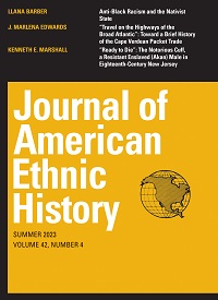 JOURNAL OF AMERICAN ETHNIC HISTORY