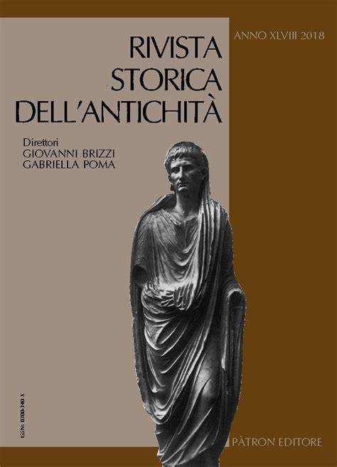 RIVISTA STORICA DELL ANTICHITA
