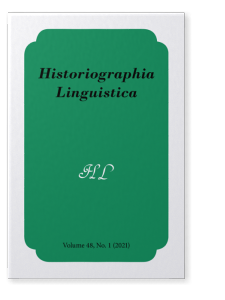 HISTORIOGRAPHIA LINGUISTICA