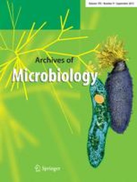 ARCHIVES OF MICROBIOLOGY