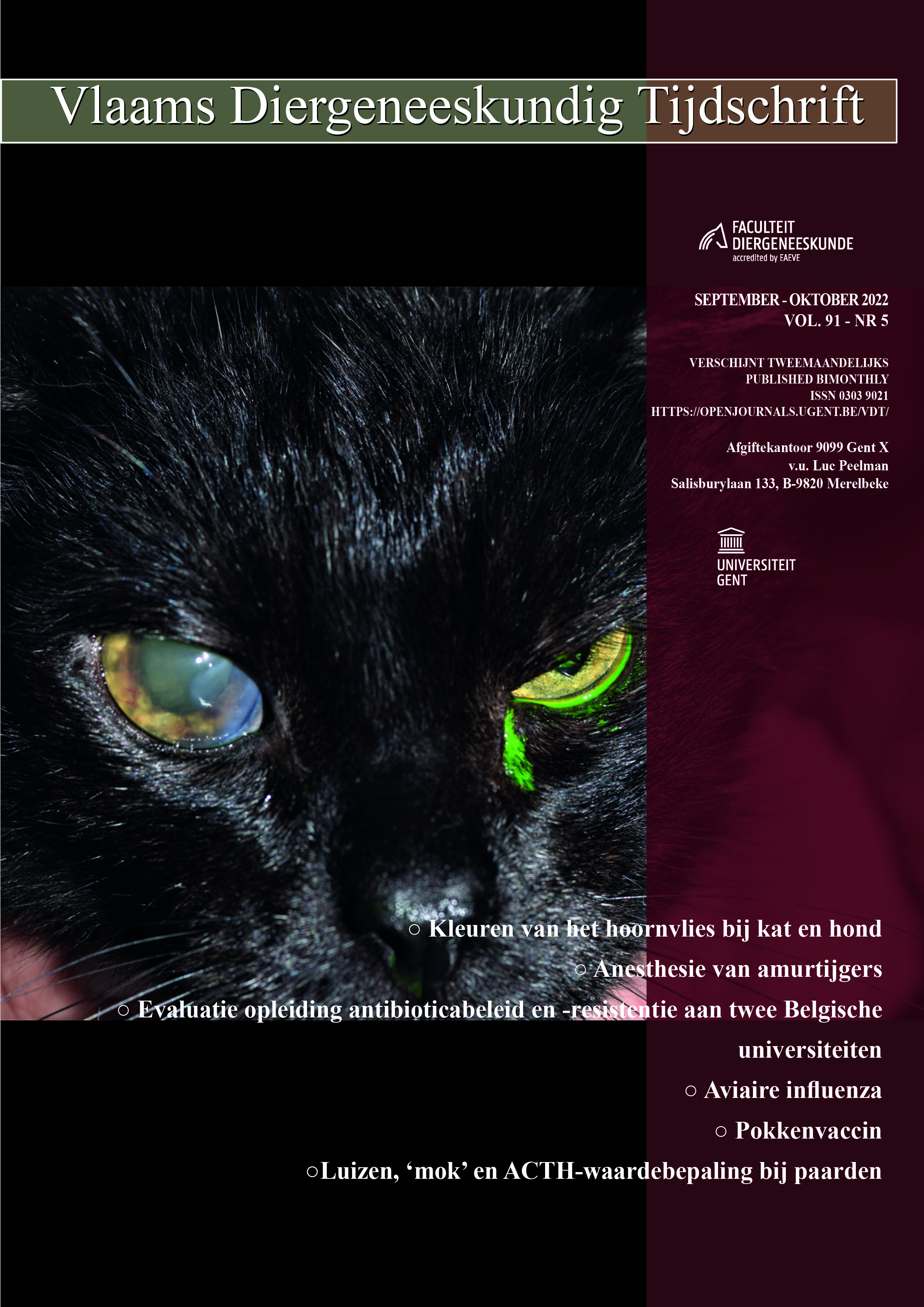 VLAAMS DIERGENEESKUNDIG TIJDSCHRIFT