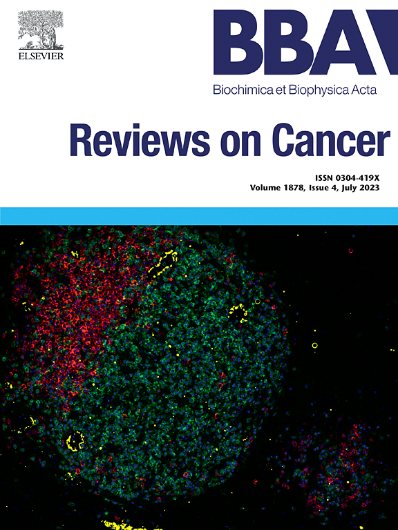 BIOCHIMICA ET BIOPHYSICA ACTA-REVIEWS ON CANCER