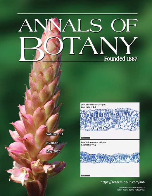 ANNALS OF BOTANY