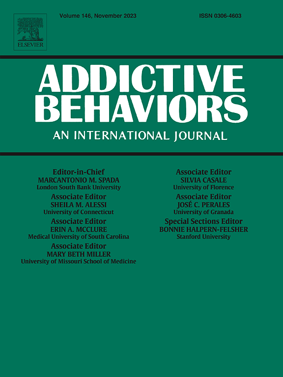 ADDICTIVE BEHAVIORS