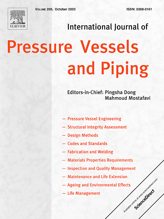 INTERNATIONAL JOURNAL OF PRESSURE VESSELS AND PIPING