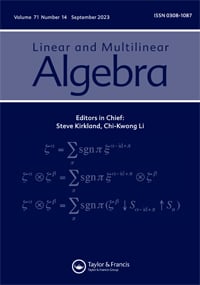LINEAR & MULTILINEAR ALGEBRA