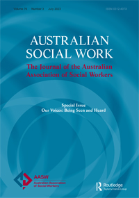 AUSTRALIAN SOCIAL WORK