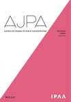 AUSTRALIAN JOURNAL OF PUBLIC ADMINISTRATION