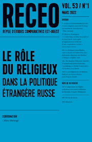 REVUE D ETUDES COMPARATIVES EST-OUEST