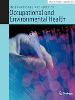 INTERNATIONAL ARCHIVES OF OCCUPATIONAL AND ENVIRONMENTAL HEALTH