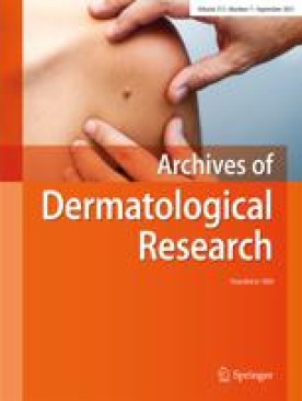 ARCHIVES OF DERMATOLOGICAL RESEARCH