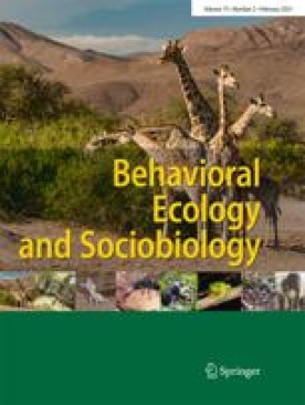 BEHAVIORAL ECOLOGY AND SOCIOBIOLOGY