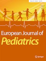 EUROPEAN JOURNAL OF PEDIATRICS