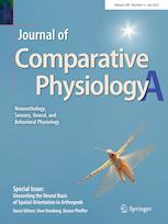 JOURNAL OF COMPARATIVE PHYSIOLOGY A-NEUROETHOLOGY SENSORY NEURAL AND BEHAVIORAL PHYSIOLOGY