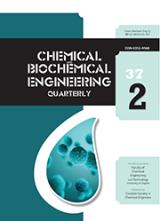 CHEMICAL AND BIOCHEMICAL ENGINEERING QUARTERLY
