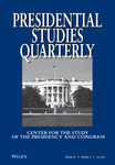 PRESIDENTIAL STUDIES QUARTERLY