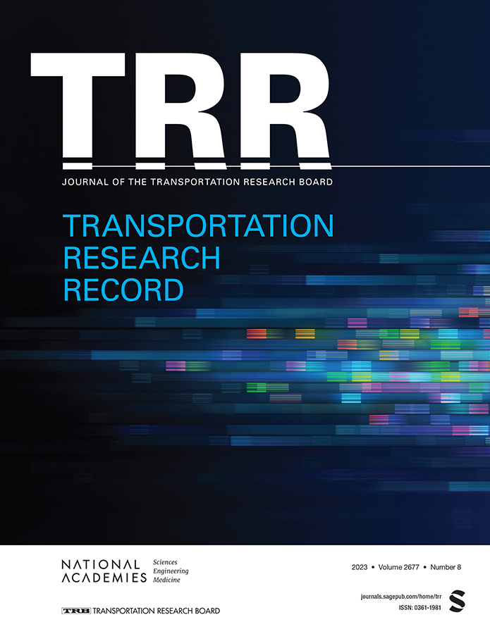 TRANSPORTATION RESEARCH RECORD