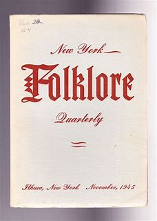 VOICES-THE JOURNAL OF NEW YORK FOLKLORE