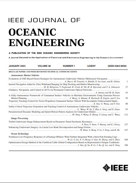 IEEE JOURNAL OF OCEANIC ENGINEERING