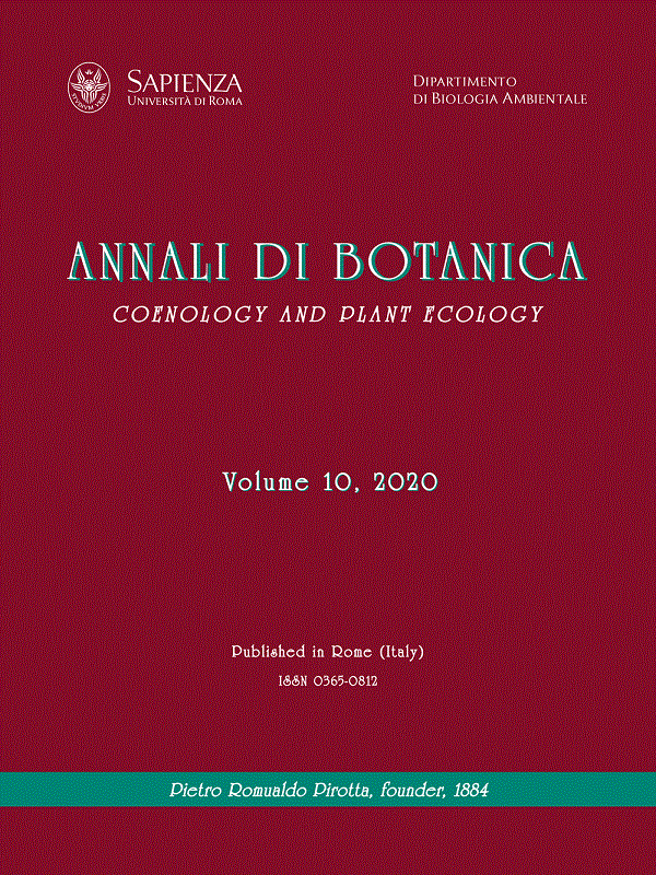 ANNALI DI BOTANICA
