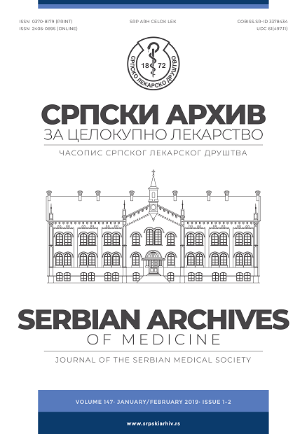 SRPSKI ARHIV ZA CELOKUPNO LEKARSTVO