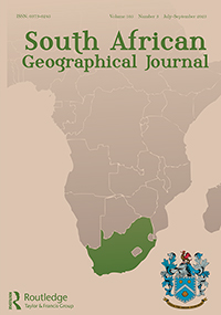 SOUTH AFRICAN GEOGRAPHICAL JOURNAL