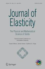 JOURNAL OF ELASTICITY