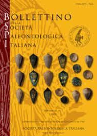 BOLLETTINO DELLA SOCIETA PALEONTOLOGICA ITALIANA
