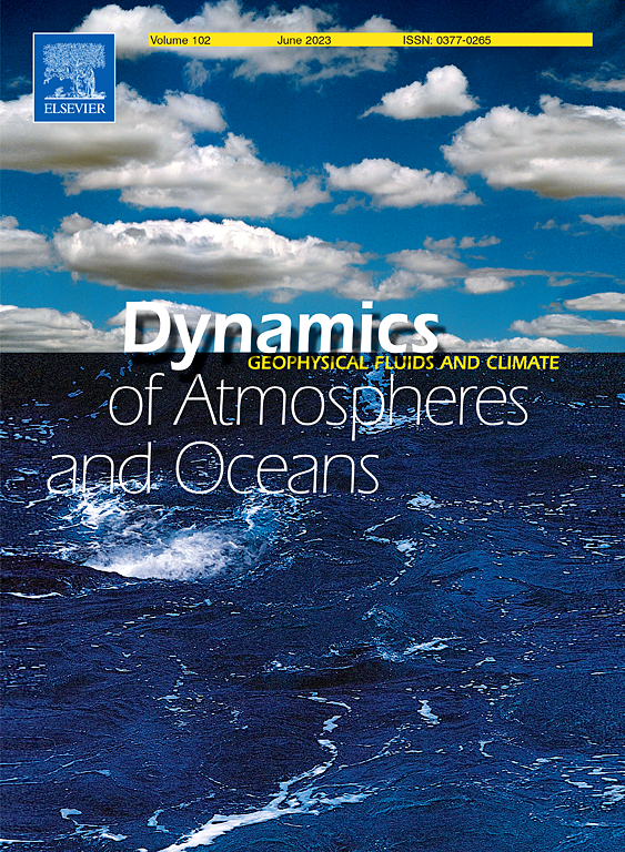 DYNAMICS OF ATMOSPHERES AND OCEANS