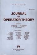JOURNAL OF OPERATOR THEORY