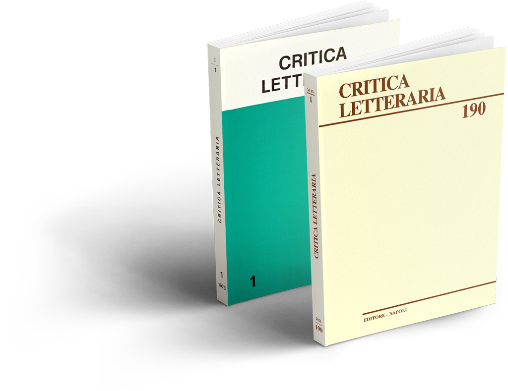 CRITICA LETTERARIA