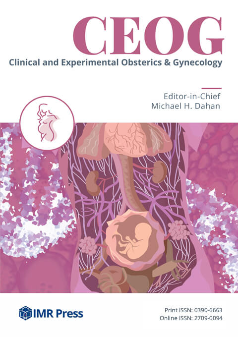 CLINICAL AND EXPERIMENTAL OBSTETRICS & GYNECOLOGY