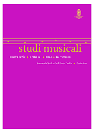 STUDI MUSICALI-NUOVA SERIE
