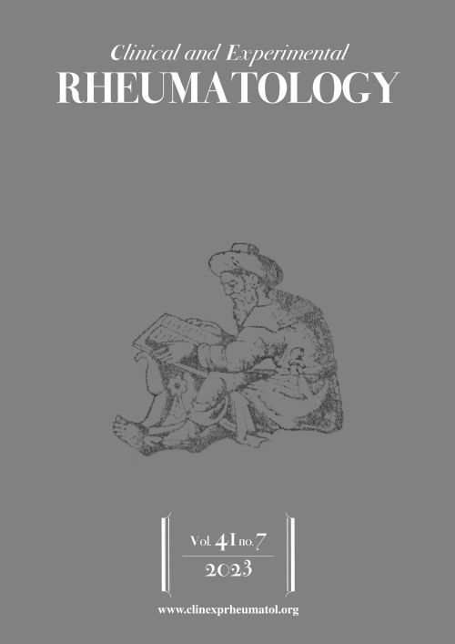 CLINICAL AND EXPERIMENTAL RHEUMATOLOGY