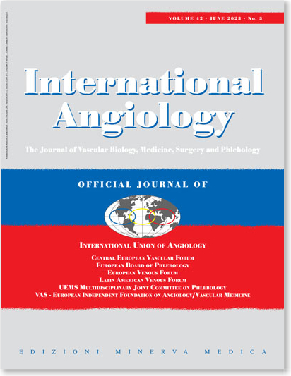 INTERNATIONAL ANGIOLOGY