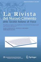 RIVISTA DEL NUOVO CIMENTO