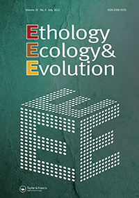ETHOLOGY ECOLOGY & EVOLUTION