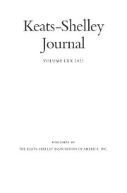 KEATS-SHELLEY JOURNAL