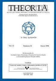 THEORIA-REVISTA DE TEORIA HISTORIA Y FUNDAMENTOS DE LA CIENCIA