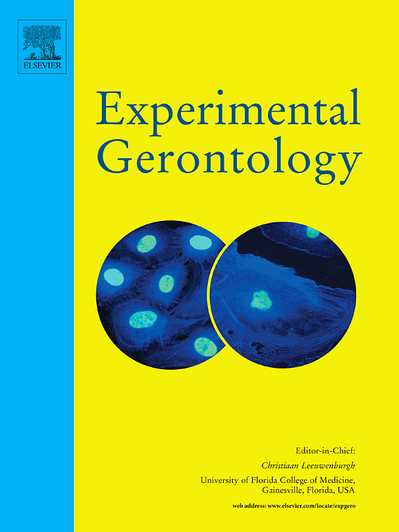 EXPERIMENTAL GERONTOLOGY