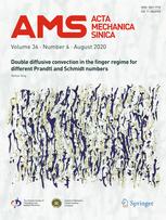 ACTA MECHANICA SINICA