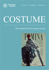 COSTUME-THE JOURNAL OF THE COSTUME SOCIETY