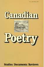 CANADIAN POETRY