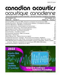 Canadian Acoustics - Acoustique Canadienne