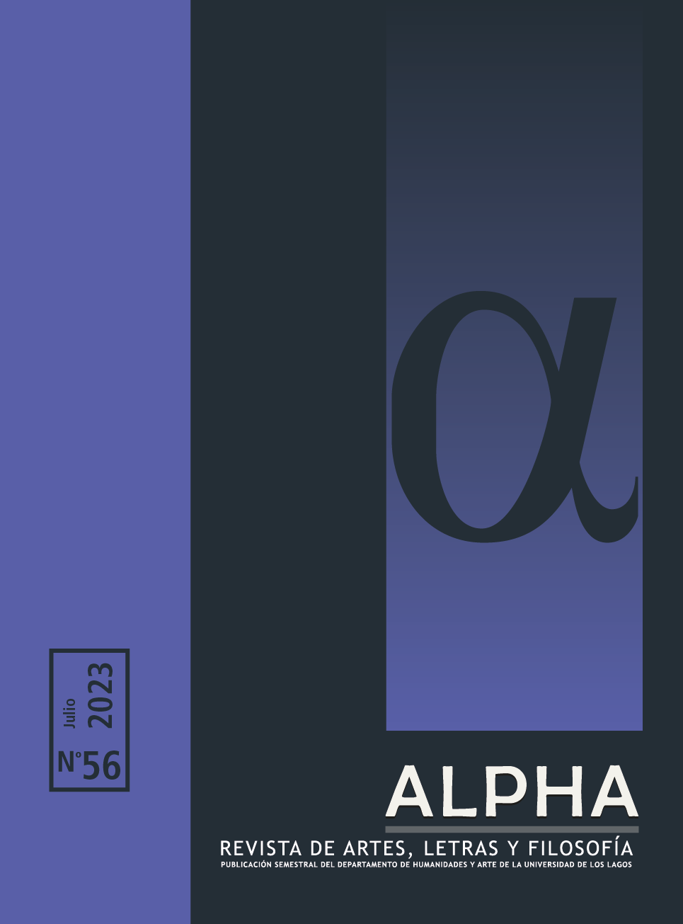 ALPHA-REVISTA DE ARTES LETRAS Y FILOSOFIA